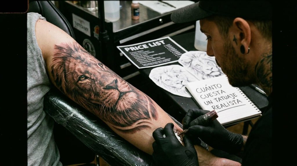 ¿Cuánto cuesta un tatuaje realista?