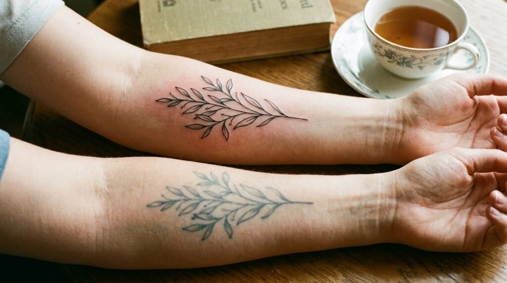 ¿Cuánto dura un tatuaje fine line con el paso del tiempo?