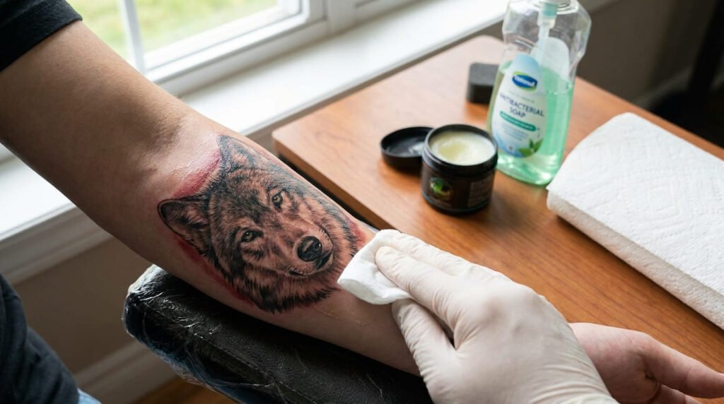 Cuidados de un tatuaje realista: curación, evolución y consejos